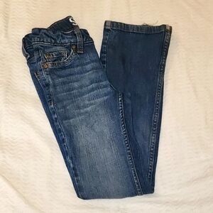 SO Girls Flare Blue Jeans 8 slim